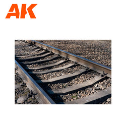 AK Interactive - Small Railroad Ballast 1:72 100mL AK8256