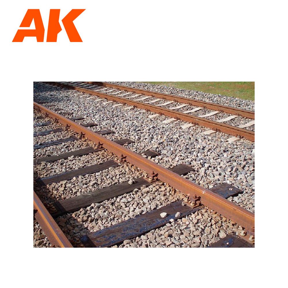 AK Interactive - Small Railroad Ballast 1:72 100mL AK8256