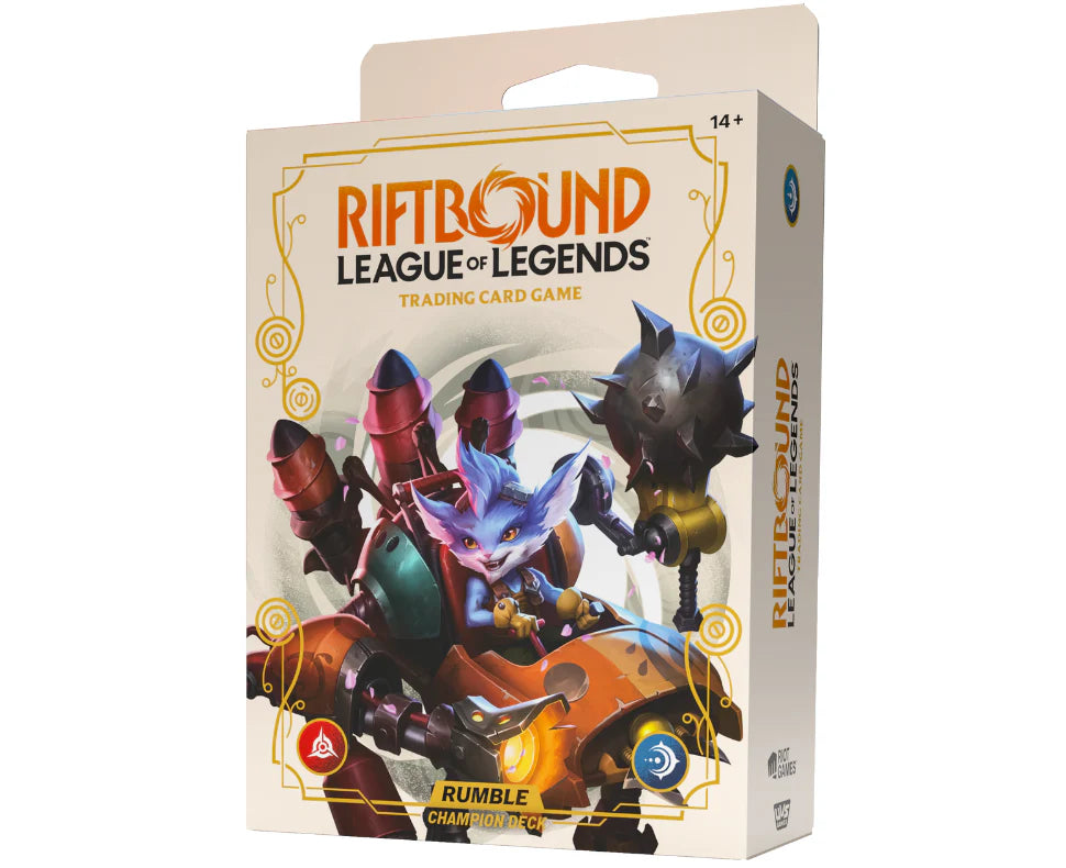 Riftbound: League of Legends - Spiritforged Champion Deck: Rumble [PREORDER] (Available February 13th)