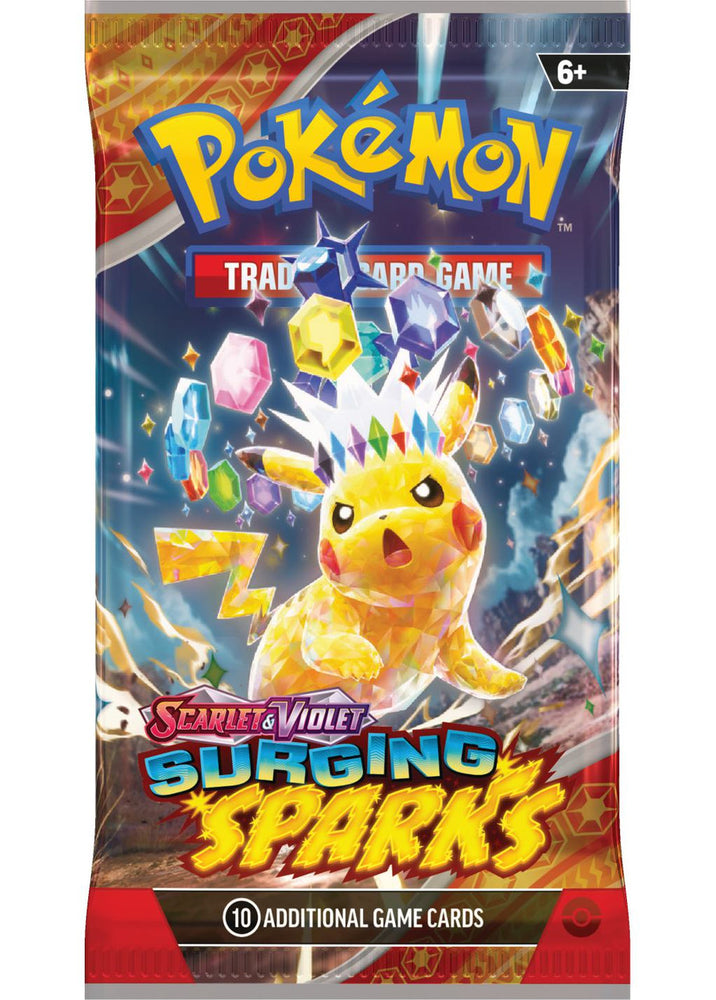 Pokemon Scarlet & Violet Surging Sparks Booster Pack Pokemon Scarlet & Violet Surging Sparks Booster Pack