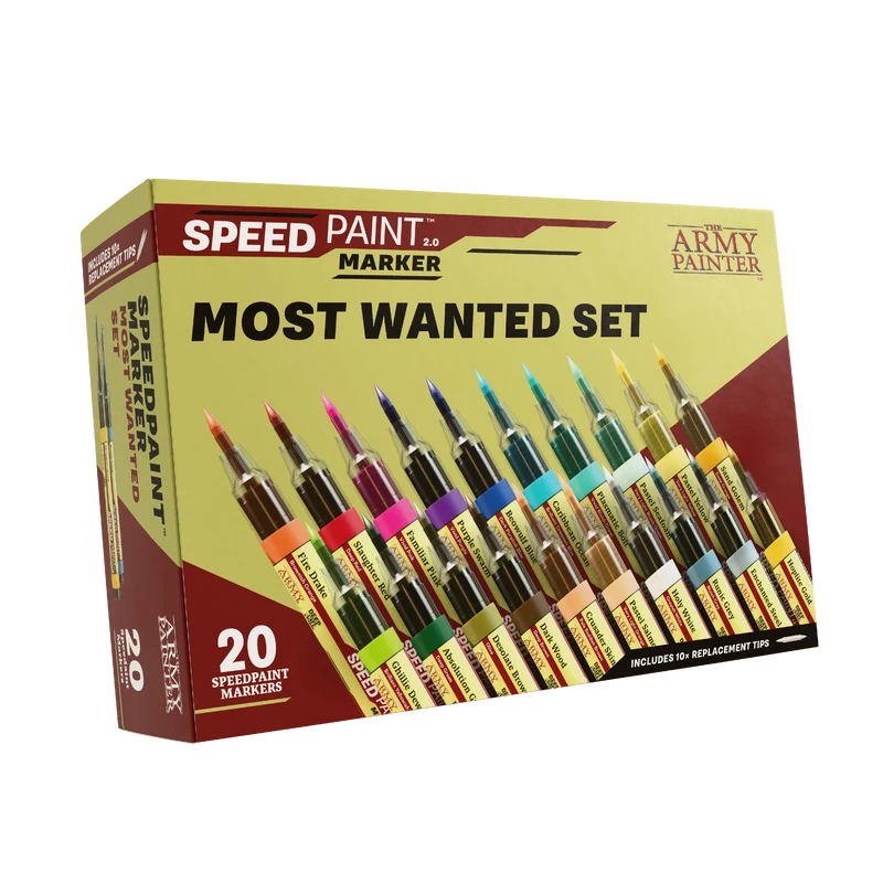 The Army Painter - Speedpaint Marker Most Wanted Set