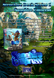 Legions Realms at War - Sapphire Empress Structure Deck