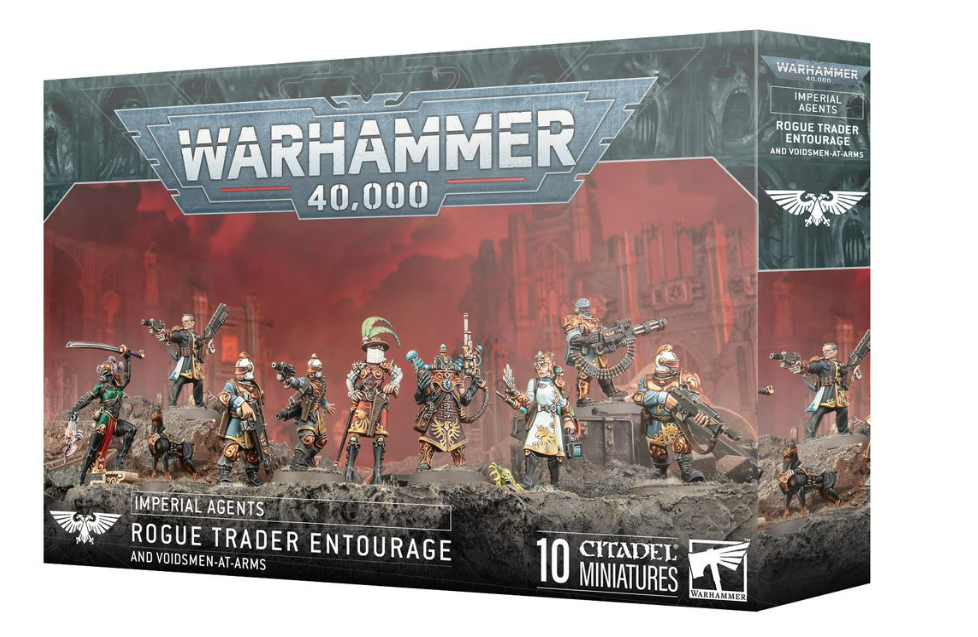 Rogue Trader Entourage and Voidsmen-at-Arms