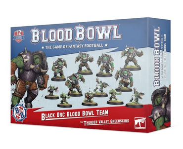 Black Orc Blood Bowl Team: The Thunder Valley Greenskins