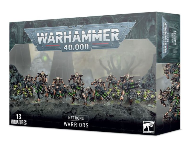 Necron Warriors with Canoptek Scarabs