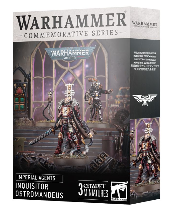 Imperial Agents – Inquisitor Ostromandeus