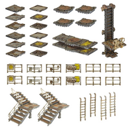 Necromunda Zone Mortalis Platforms and Stairs