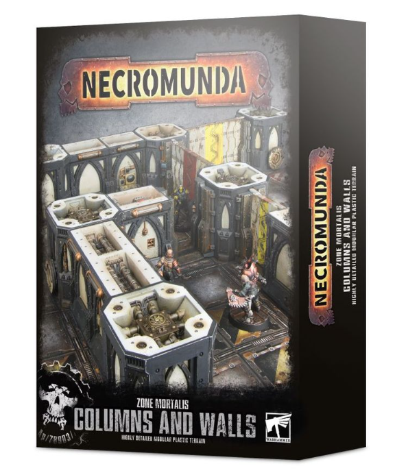 Necromunda Zone Mortalis Columns and Walls