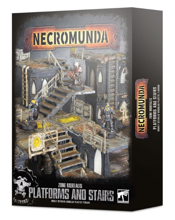 Necromunda Zone Mortalis Platforms and Stairs