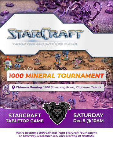 Starcraft 1000 Mineral Tournament Ticket