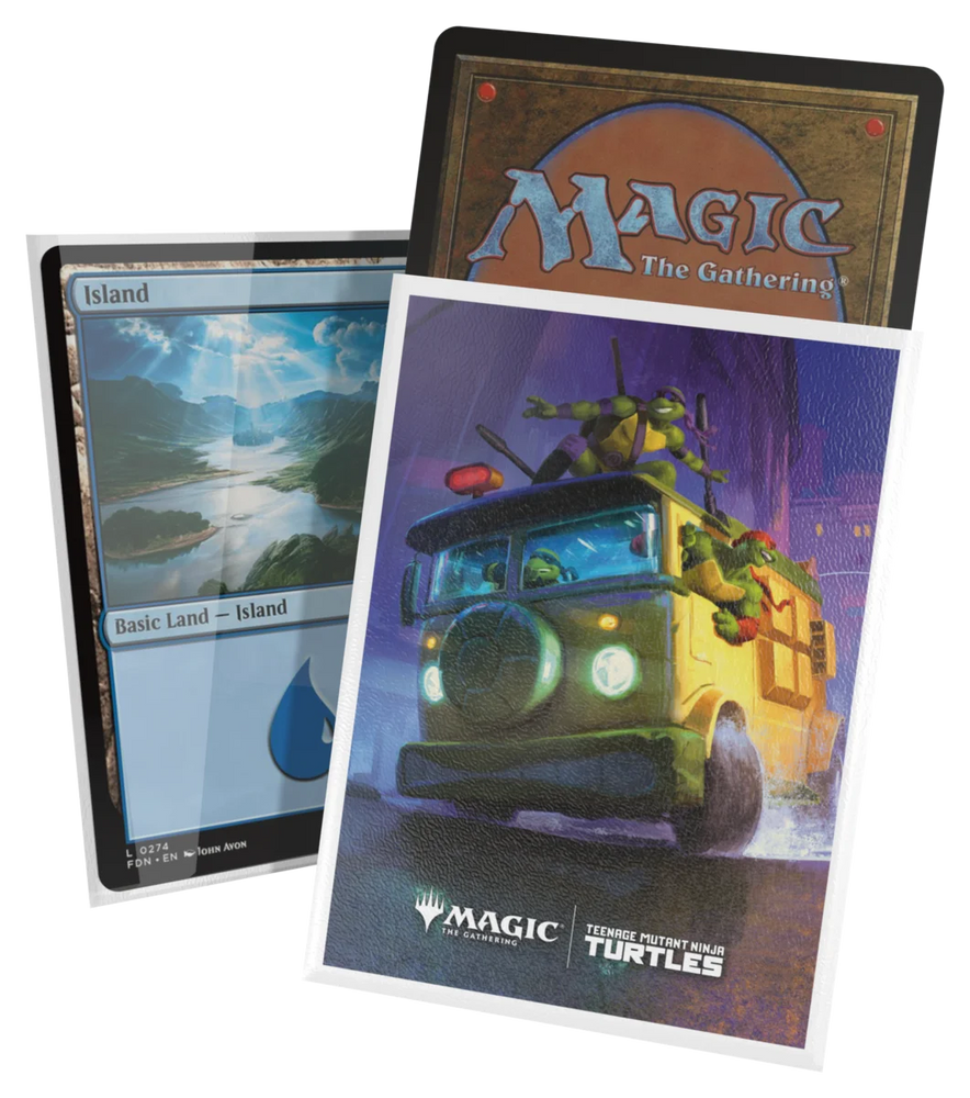Ultimate Guard - Standard Art Sleeves 100ct - MTG: Teenage Mutant Ninja Turtles