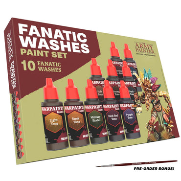 The Army Painter Fanatic: Washes Paint Set