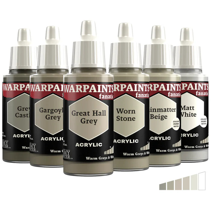 The Army Painter Fanatic Paints: Warm Greys & White