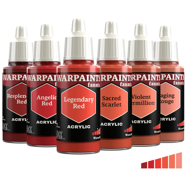 The Army Painter Fanatic Paints: Warm Reds