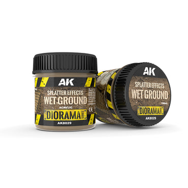 AK Interactive - Splatter Effects Wet Ground 100mL AK8029