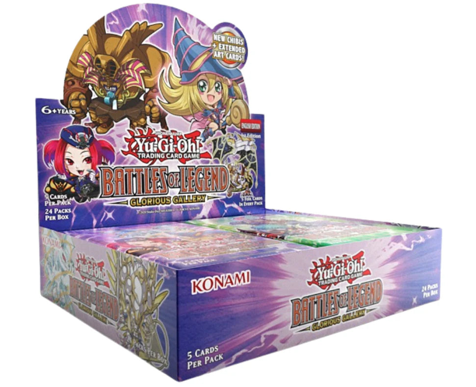 Yu-Gi-Oh Battles of Legend: Glorious Gallery Booster Box [PREORDER] (Available June 3rd)
