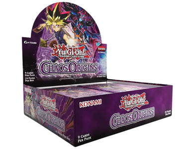Yu-Gi-Oh Chaos Origins Booster Box [PREORDER] (Available July 2nd)