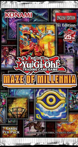 Yu-Gi-Oh Maze Of Millenia Booster Pack