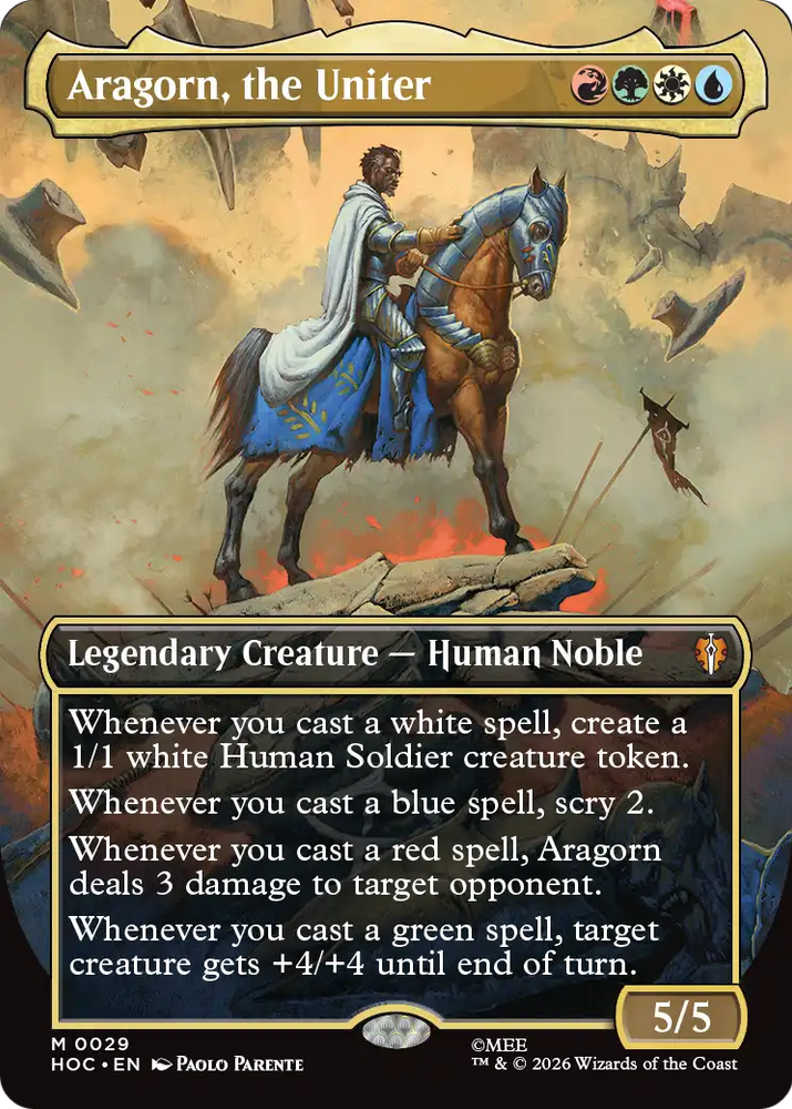 Aragorn, the Uniter (Borderless) [The Hobbit: Eternal-Legal]