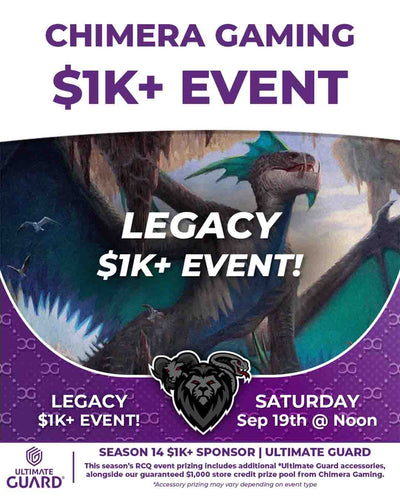 Season 14 Legacy | $1K+ LotN Qualifier Ticket - Sat, Sep 19 2026
