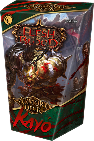 Flesh and Blood - Armory Deck: Kayo (PREORDER Available May 3rd) (LIMIT 1 PER CUSTOMER)