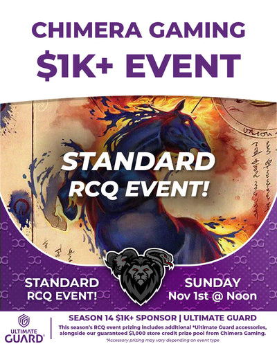 Season 14 Standard | RCQ Ticket - Sun, Nov 01 2026