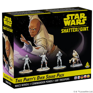 Star Wars: Shatterpoint: This Party's Over: Mace Windu Squad Pack (Preorder Aug 4th)