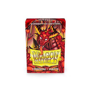 Dragon Shield Japanese Size 60ct - Matte Crimson