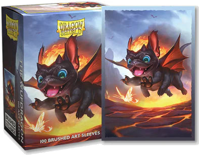 Dragon Shield Brushed Art Sleeves 100ct - Wufdragon