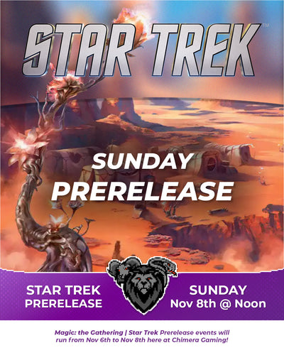 Star Trek | Sunday Prerelease Ticket - Sun, Nov 08 2026
