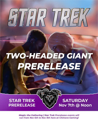 Star Trek | 2-Headed Giant Prerelease Ticket - Sat, Nov 07 2026