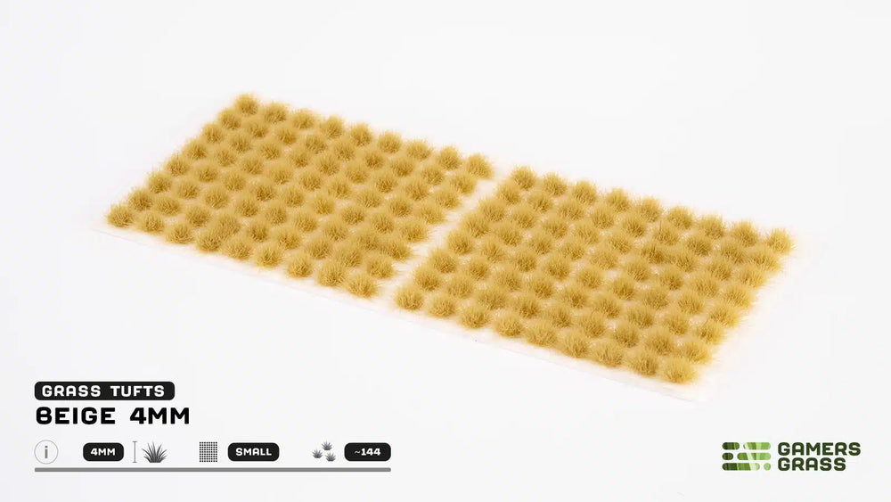 Gamers Grass - Beige (4mm) - Small