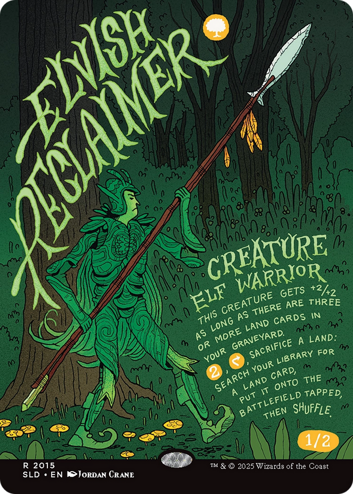Elvish Reclaimer [Secret Lair Drop Series]