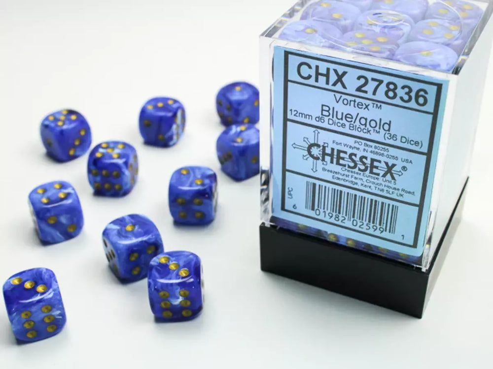 Chessex Vortex D6 36pack Dice