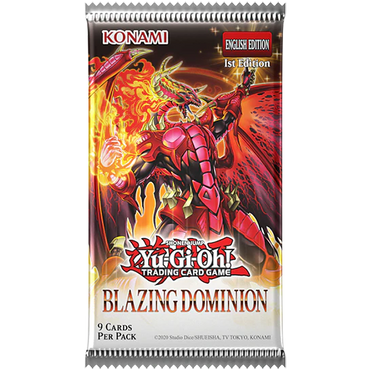 Yu-Gi-Oh Blazing Dominion Booster Pack