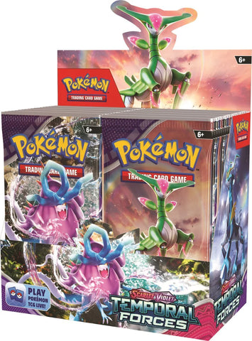 Pokemon Scarlet & Violet Temporal Forces Booster Box (PREORDER Available March 22nd)