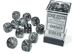 Chessex Borealis D6 12pack Dice