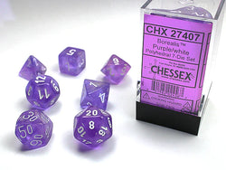 Chessex Borealis Polyhedral 7 Die Set