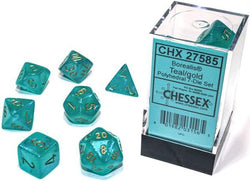Chessex Borealis Polyhedral 7 Die Set