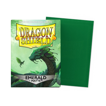 Dragon Shield Standard Sleeve 100ct - Matte Emerald