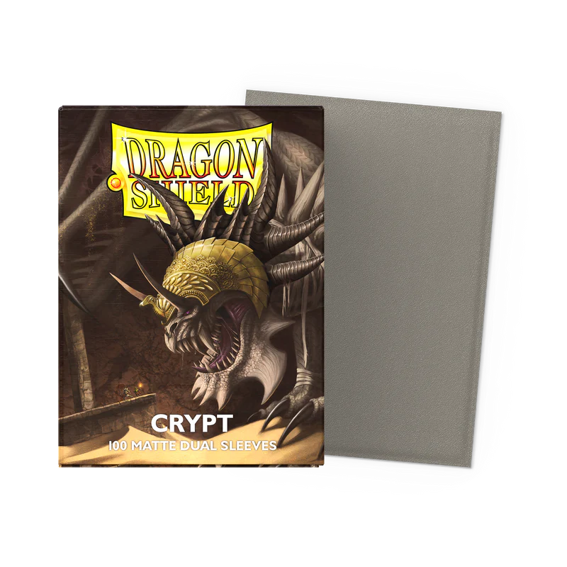 Dragon Shield Matte Dual Sleeve 100ct - Crypt