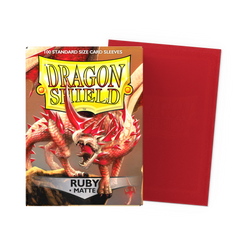 Dragon Shield Standard Sleeve 100ct - Matte Ruby