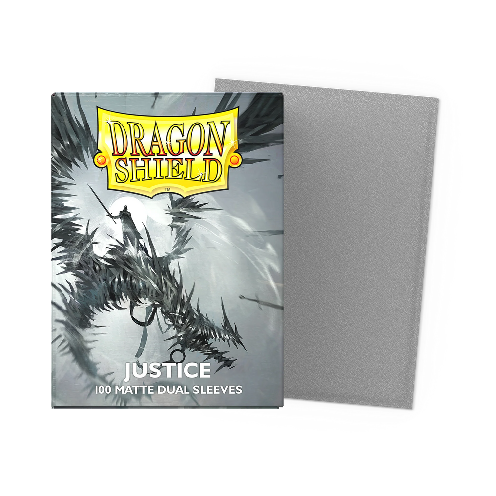 Dragon Shield Matte Dual Sleeve 100ct - Justice