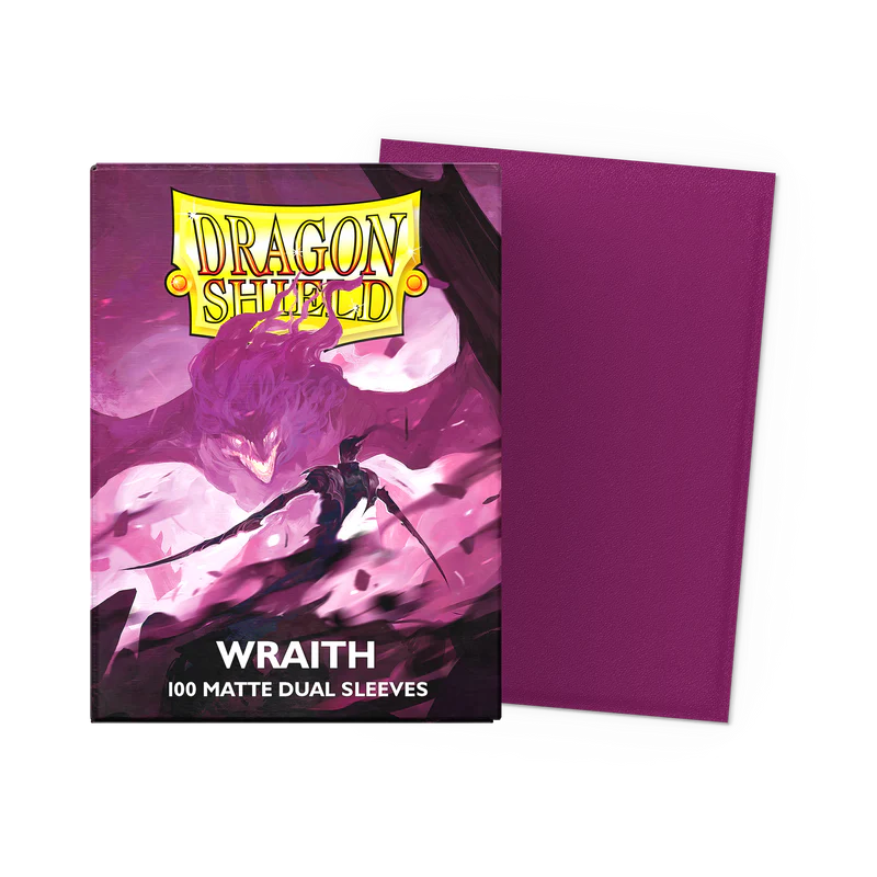 Dragon Shield Matte Dual Sleeve 100ct - Wraith