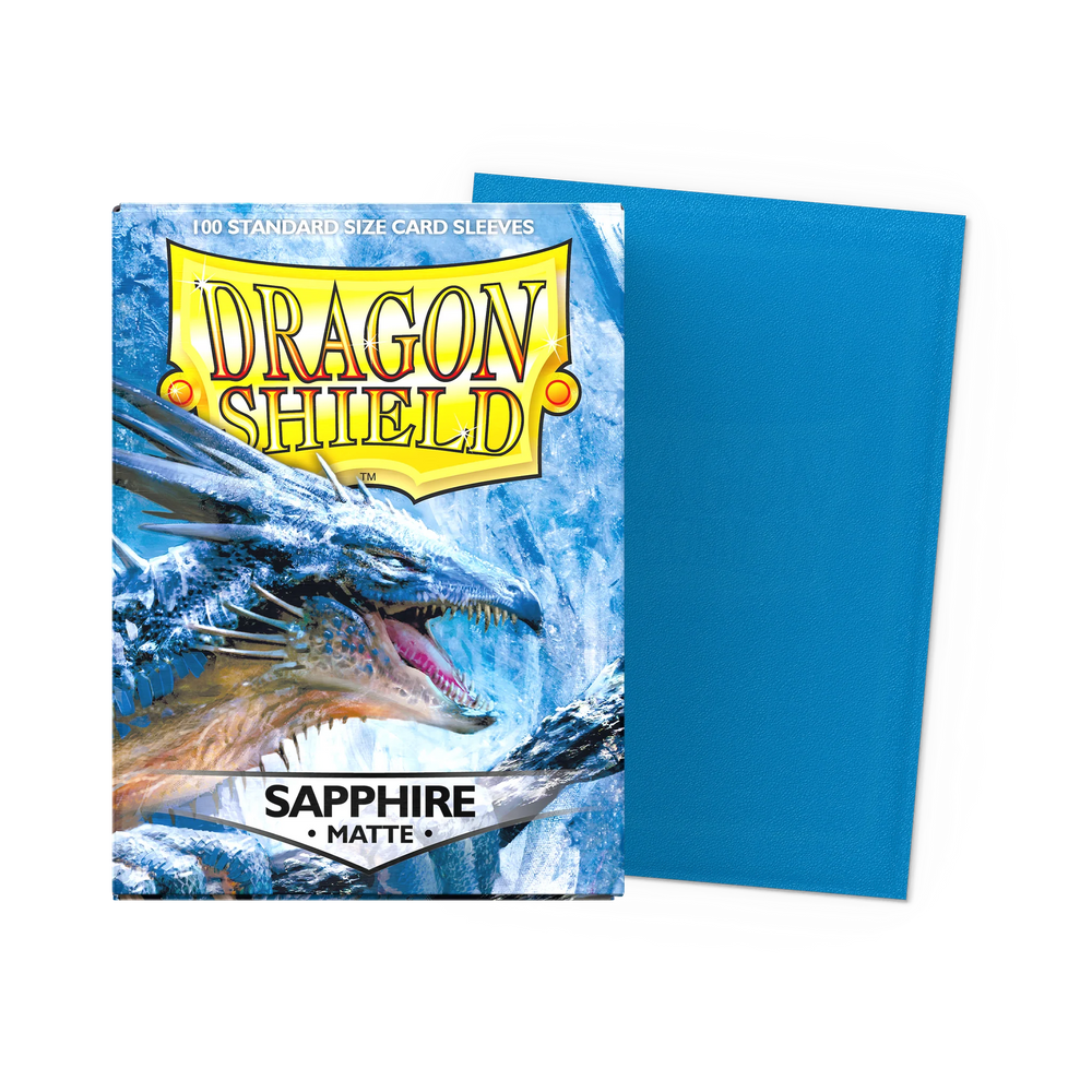 Dragon Shield Standard Sleeve 100ct - Matte Sapphire