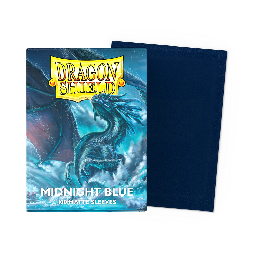 Dragon Shield Standard Sleeve 100ct -  Matte Midnight Blue