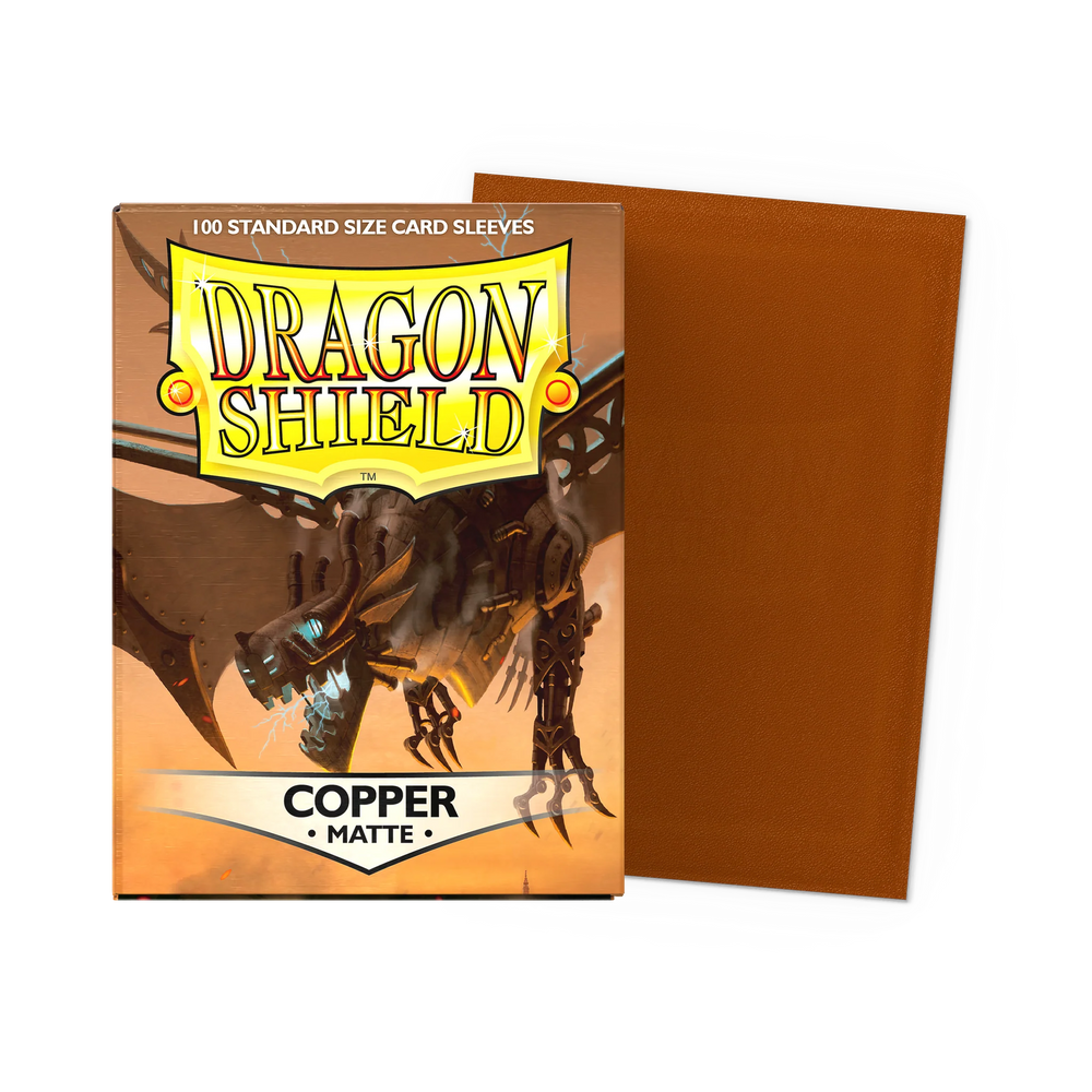 Dragon Shield Standard Sleeve 100ct - Matte Copper