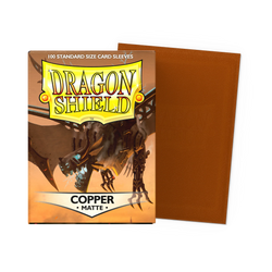 Dragon Shield Standard Sleeve 100ct - Matte Copper