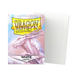 Dragon Shield Standard Sleeve 100ct - Matte White