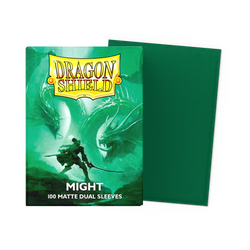 Dragon Shield Matte Dual Sleeve 100ct - Might